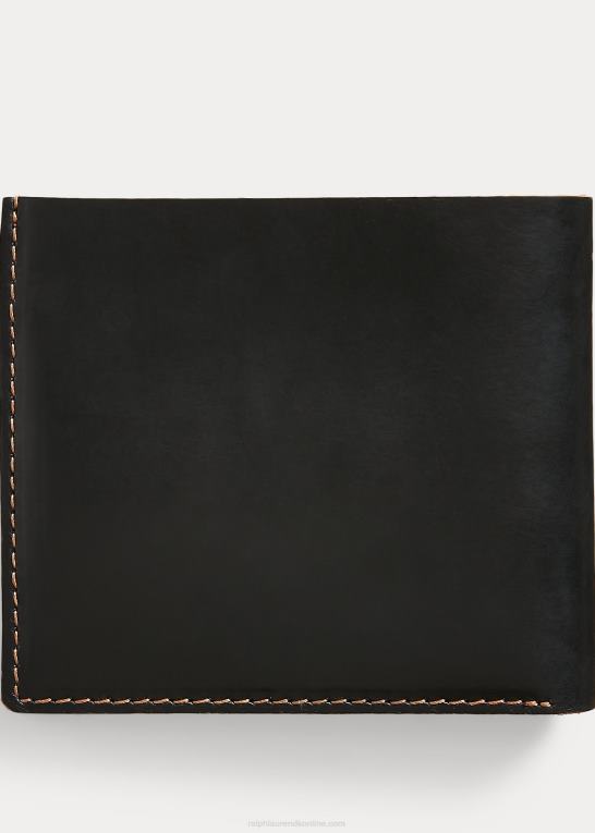 sort over brun Mænd Ralph Lauren læder billfold Z426B8890