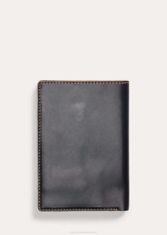 sort over brun Mænd Ralph Lauren læder pasholder Z426B8870