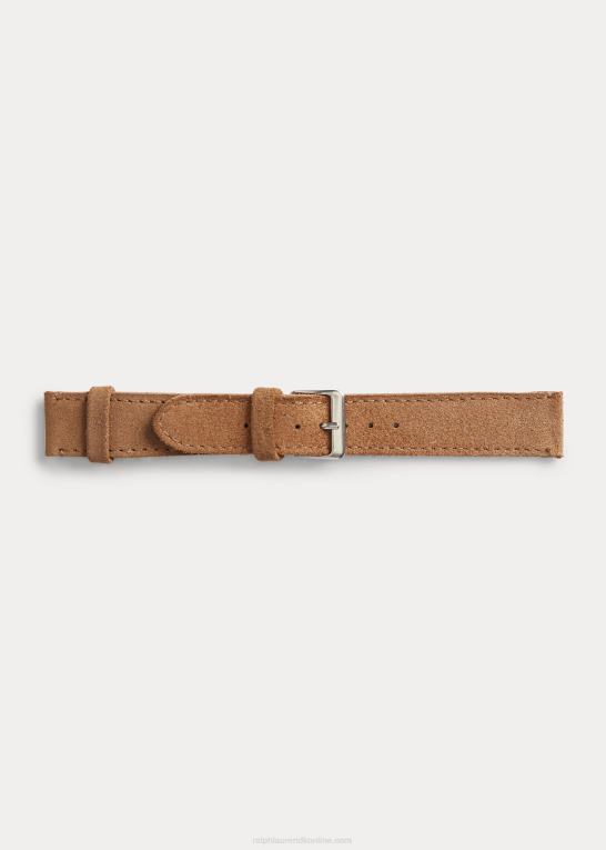 tan Mænd Ralph Lauren groft ruskindsurrem Z426B8881