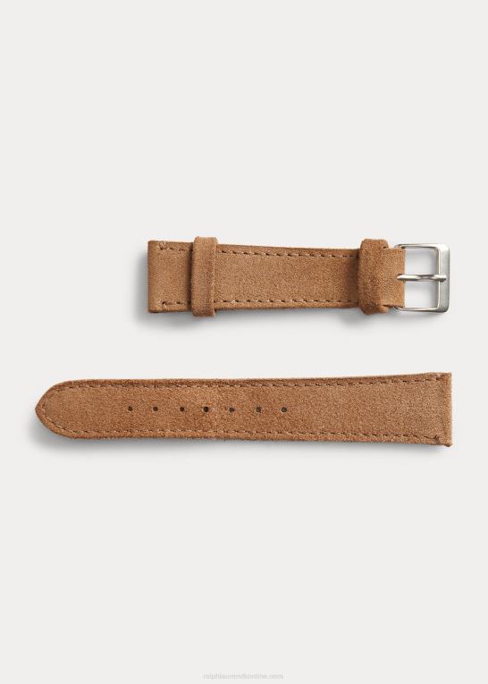 tan Mænd Ralph Lauren groft ruskindsurrem Z426B8881