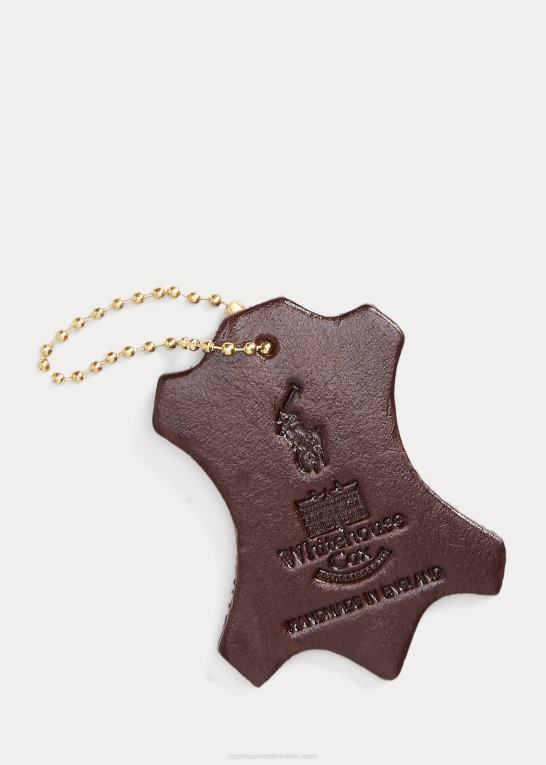 Brun Mænd Ralph Lauren flettet læderbælte Z426B2396
