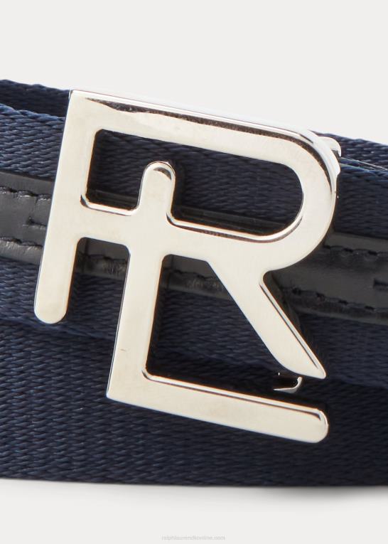 formand for flåden Mænd Ralph Lauren rl læderbælte med svømmehud Z426B8920