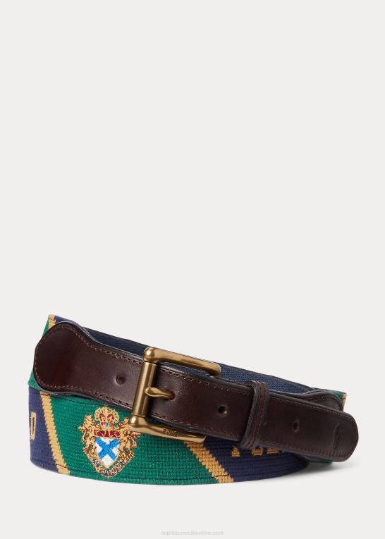 multi Mænd Ralph Lauren crest nålespids bælte Z426B2744