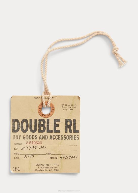 sort over brun Mænd Ralph Lauren dobbelt-o-ring bælte i læder Z426B8844