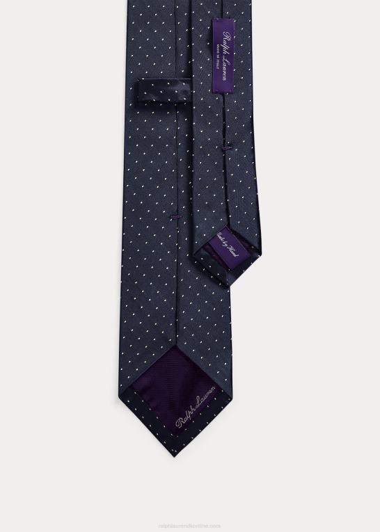 Mænd Ralph Lauren pin prik peau de soie slips Z426B2693