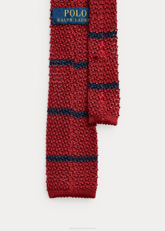 Mænd Ralph Lauren stribet silkeslips Z426B8785