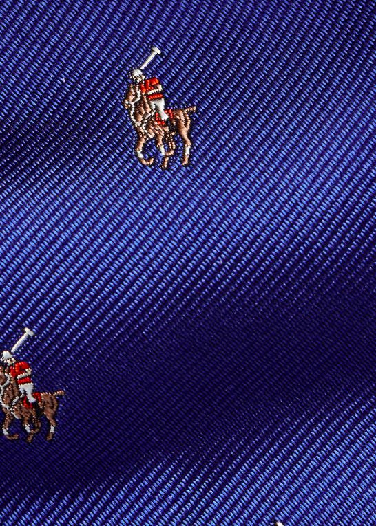 Royal Mænd Ralph Lauren smal polo pony silke slips Z426B8794