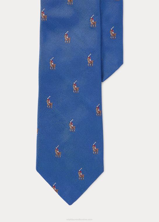 Royal Mænd Ralph Lauren smal polo pony silke slips Z426B8794