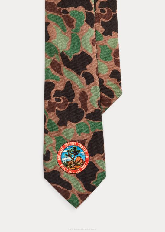 camo Mænd Ralph Lauren uld challis slips Z426B2526