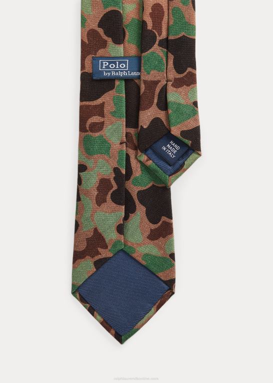 camo Mænd Ralph Lauren uld challis slips Z426B2526