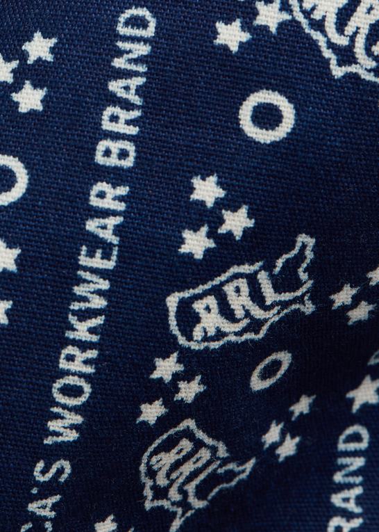 dk indigo Mænd Ralph Lauren håndlavet hørslips med logotryk Z426B8835