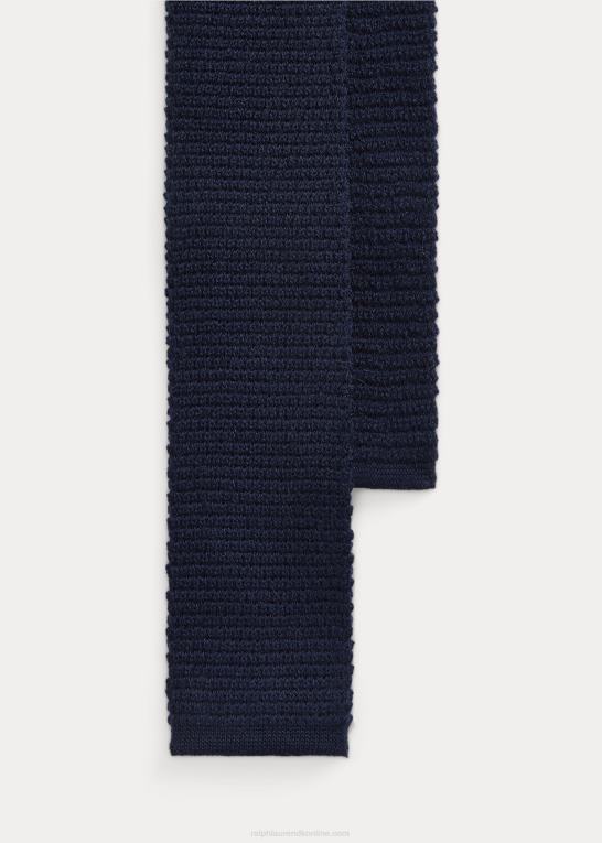 flåde Mænd Ralph Lauren strik uldslips Z426B2525