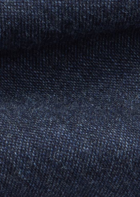 flåde Mænd Ralph Lauren tick-vævet kashmir-silkeslips Z426B8964