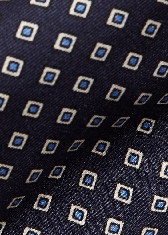 flåde Mænd Ralph Lauren vintage-inspireret pænt silkeslips Z426B2506