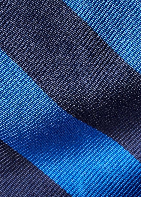 flåde/kongelig Mænd Ralph Lauren stribet silke repp smalt slips Z426B2251