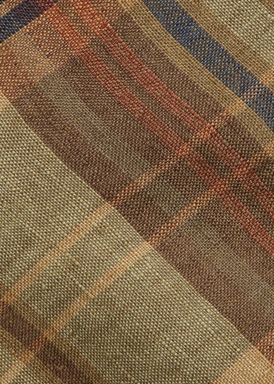 kaki multi Mænd Ralph Lauren plaid hør slips Z426B2225