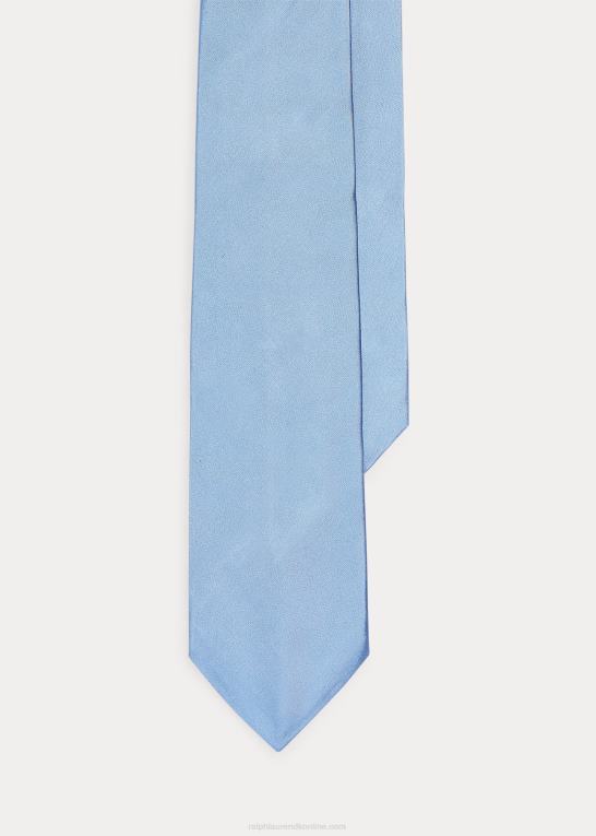 lyseblå Mænd Ralph Lauren peau de soie slips Z426B2674