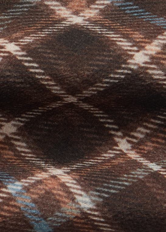lysebrun/multi Mænd Ralph Lauren crepeslips i silke med tartantryk Z426B8930