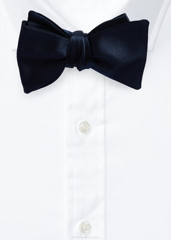 mørk flåde Mænd Ralph Lauren silke satin butterfly Z426B2682