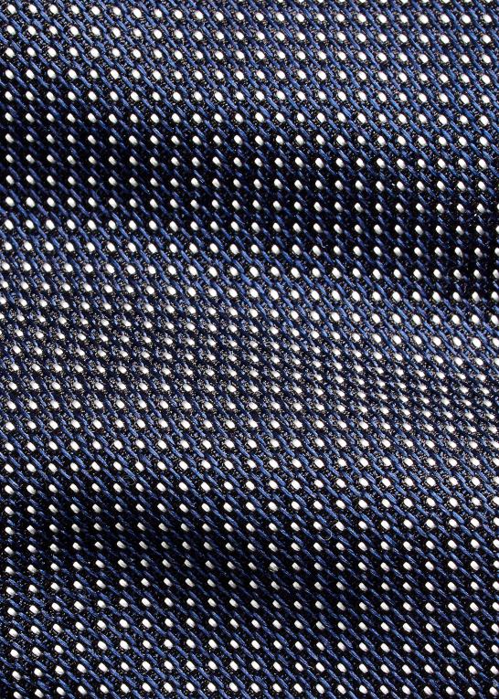 marineblå/hvid Mænd Ralph Lauren pin dot silke smalt slips Z426B2649