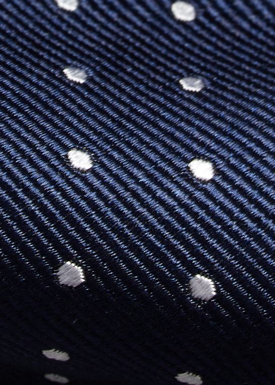 marineblå/hvid Mænd Ralph Lauren polkaprikket silke repp butterfly Z426B2287
