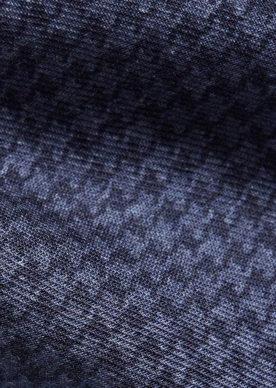 marineblå/støvblå Mænd Ralph Lauren kashmir-silke-slips med hundestød-tryk Z426B8959