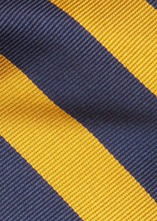 navy/guld Mænd Ralph Lauren stribet silke repp slips Z426B2260