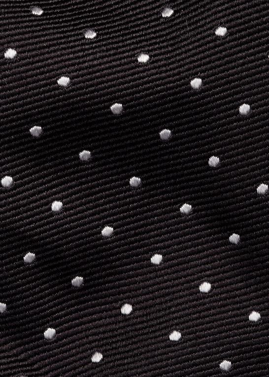 sort hvid Mænd Ralph Lauren polkaprikket silkeslips Z426B2273
