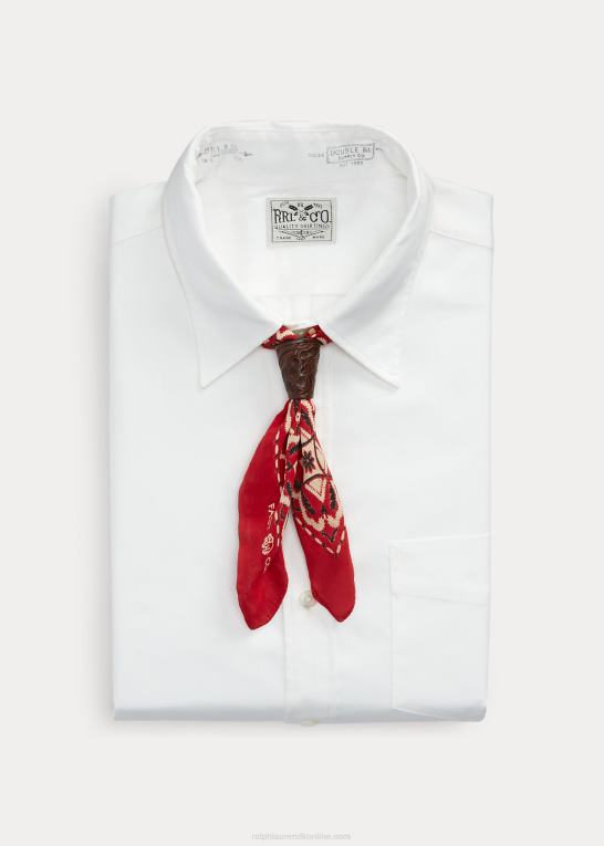 Brun Mænd Ralph Lauren håndværktøjet læder bandana skyder Z426B8884