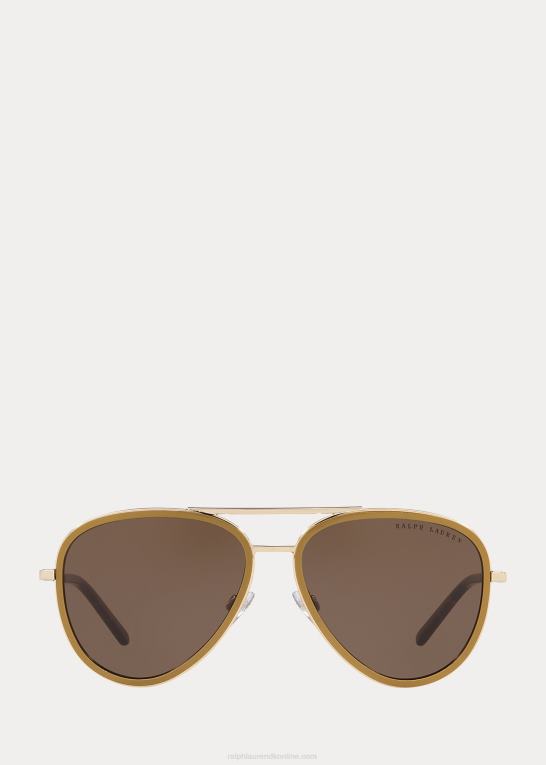 Mænd Ralph Lauren pilot solbriller til biler Z426B2795