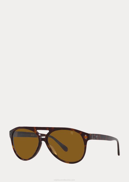 brun havana Mænd Ralph Lauren pilot solbriller til biler Z426B9065