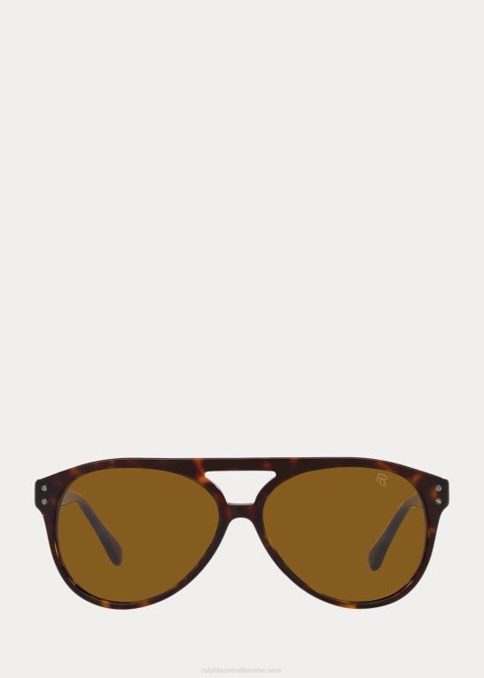 brun havana Mænd Ralph Lauren pilot solbriller til biler Z426B9065