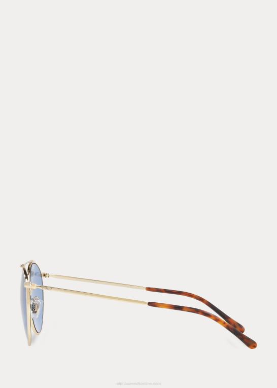 guld Mænd Ralph Lauren prince street solbriller Z426B8787