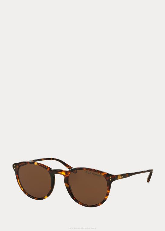 skinnende antik havana Mænd Ralph Lauren klassiske panto solbriller Z426B8793
