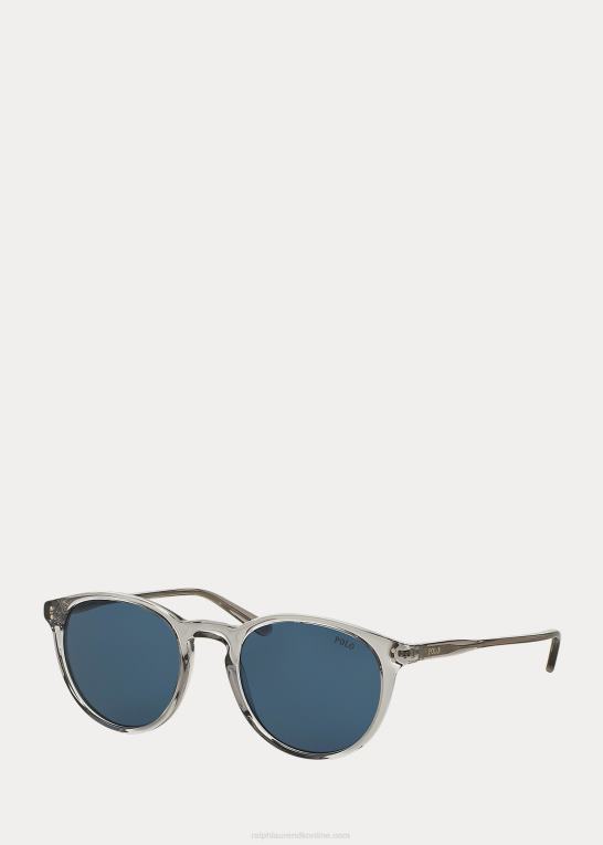 skinnende grå Mænd Ralph Lauren phantos solbriller Z426B8791
