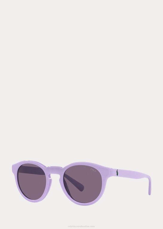 skinnende himmel lavander Mænd Ralph Lauren color shop panto solbriller Z426B2616