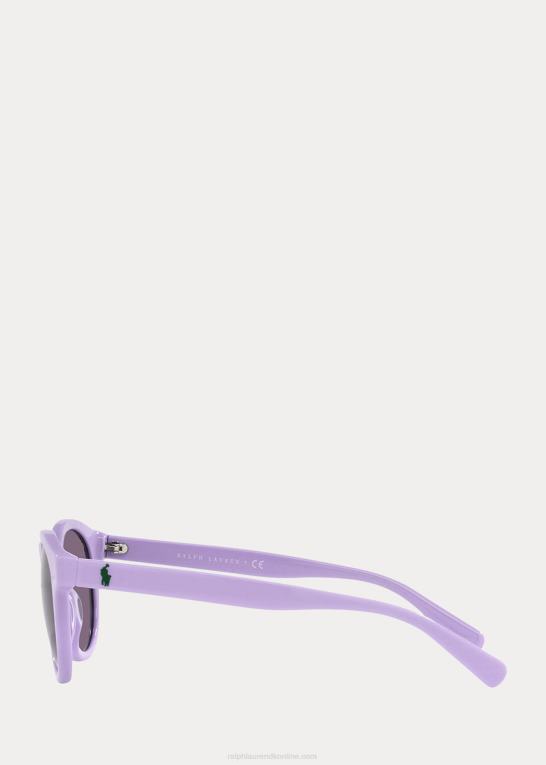 skinnende himmel lavander Mænd Ralph Lauren color shop panto solbriller Z426B2616
