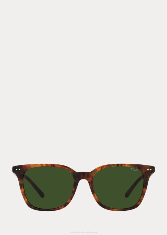 skinnende jerry havana Mænd Ralph Lauren plaid firkantede solbriller Z426B8759