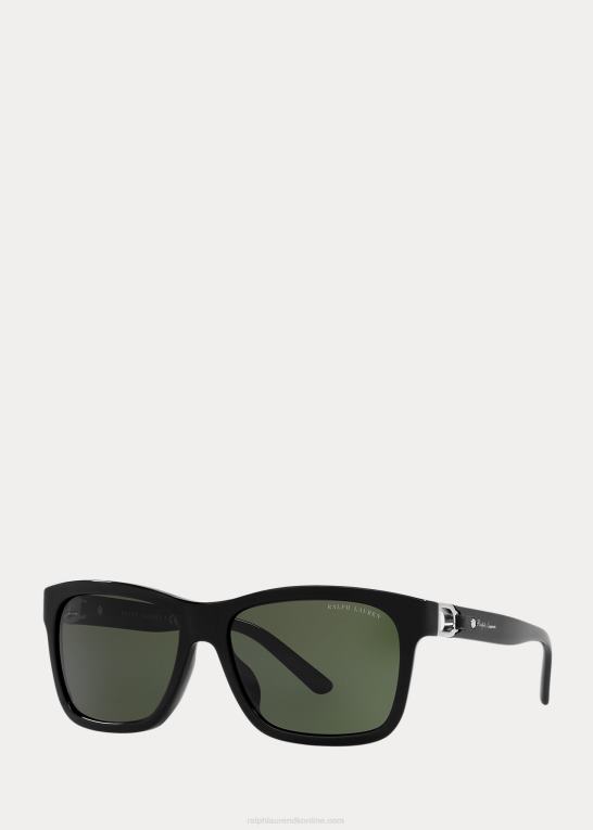 skinnende sort Mænd Ralph Lauren klassiske stigbøjler Z426B8990