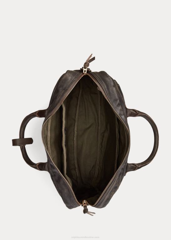mørkebrun Mænd Ralph Lauren lædermappe Z426B8845