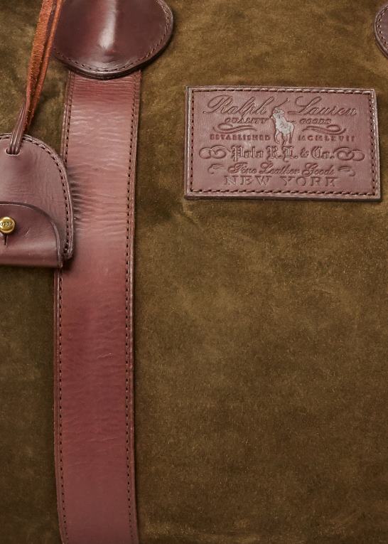Mænd Ralph Lauren Heritage ruskind duffel Z426B8753