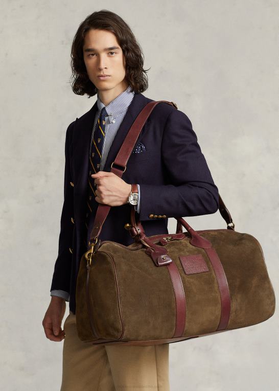 Mænd Ralph Lauren Heritage ruskind duffel Z426B8753