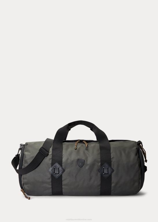 grå Mænd Ralph Lauren kanvas duffel Z426B2556