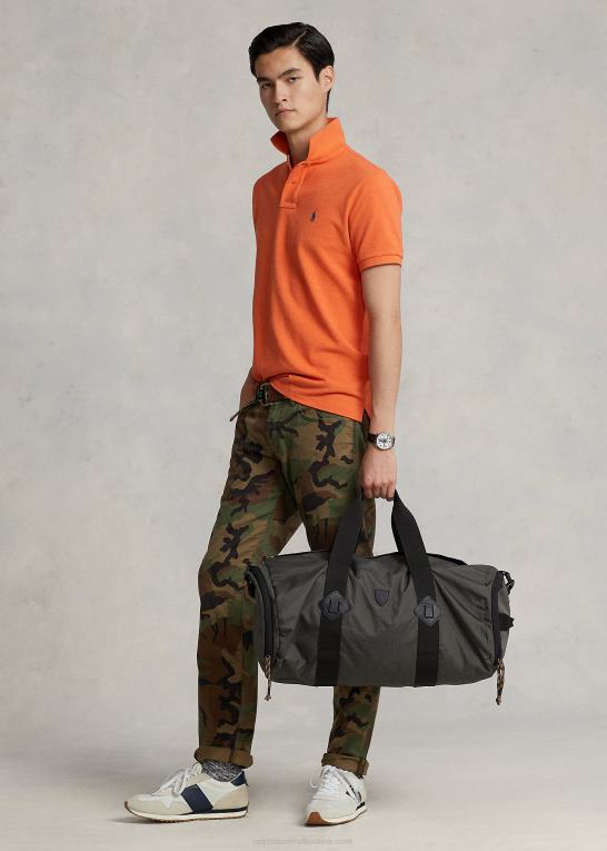 grå Mænd Ralph Lauren kanvas duffel Z426B2556