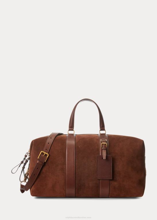 kastanje Mænd Ralph Lauren kalve-ruskind welington duffel Z426B8975