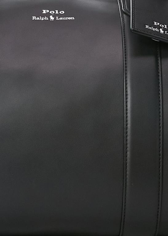 sort Mænd Ralph Lauren glat læder duffel Z426B2235