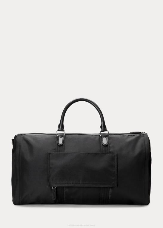 sort Mænd Ralph Lauren læderbeklædt hybrid beklædningsgenstand Z426B2418