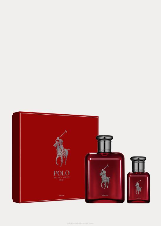 Mænd Ralph Lauren polo rød parfume 2-delt sæt Z426B9071