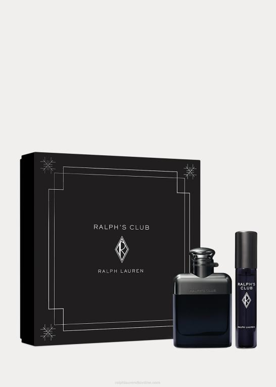 sort Mænd Ralph Lauren club eau de parfum 2-delt sæt Z426B9073