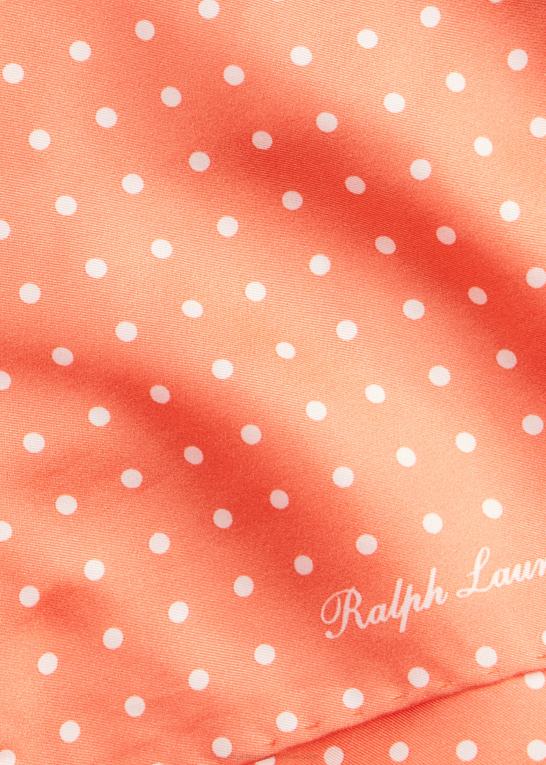 Mænd Ralph Lauren prikket silke halstørklæde Z426B8943